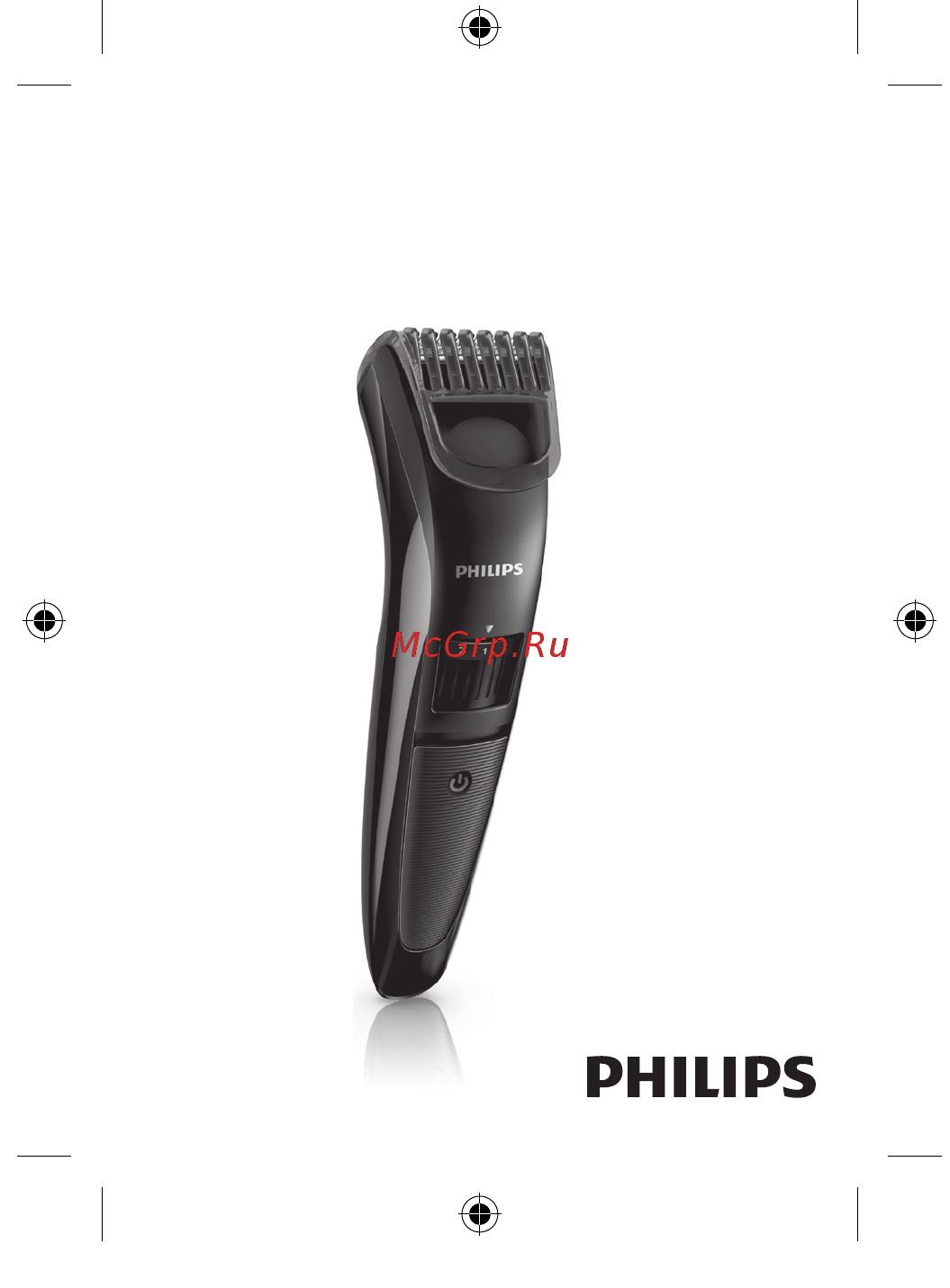 Philips QT3900/15 Beardtrimmer series 3000 Инструкция по эксплуатации онлайн
