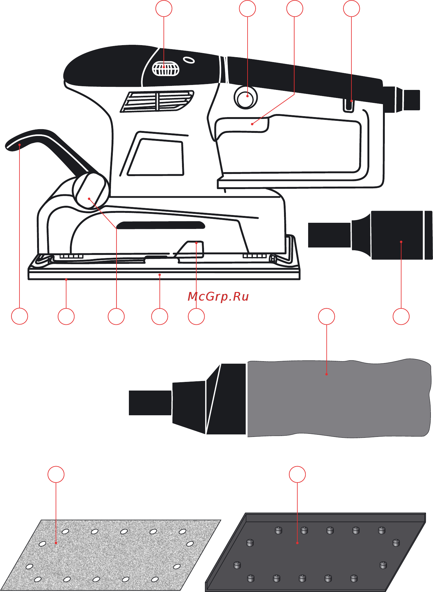 Sparky MP 450E 13000141004 Инструкция по эксплуатации онлайн [2/11] 306787
