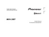 Pioneer mvh-29bt Инструкция по эксплуатации