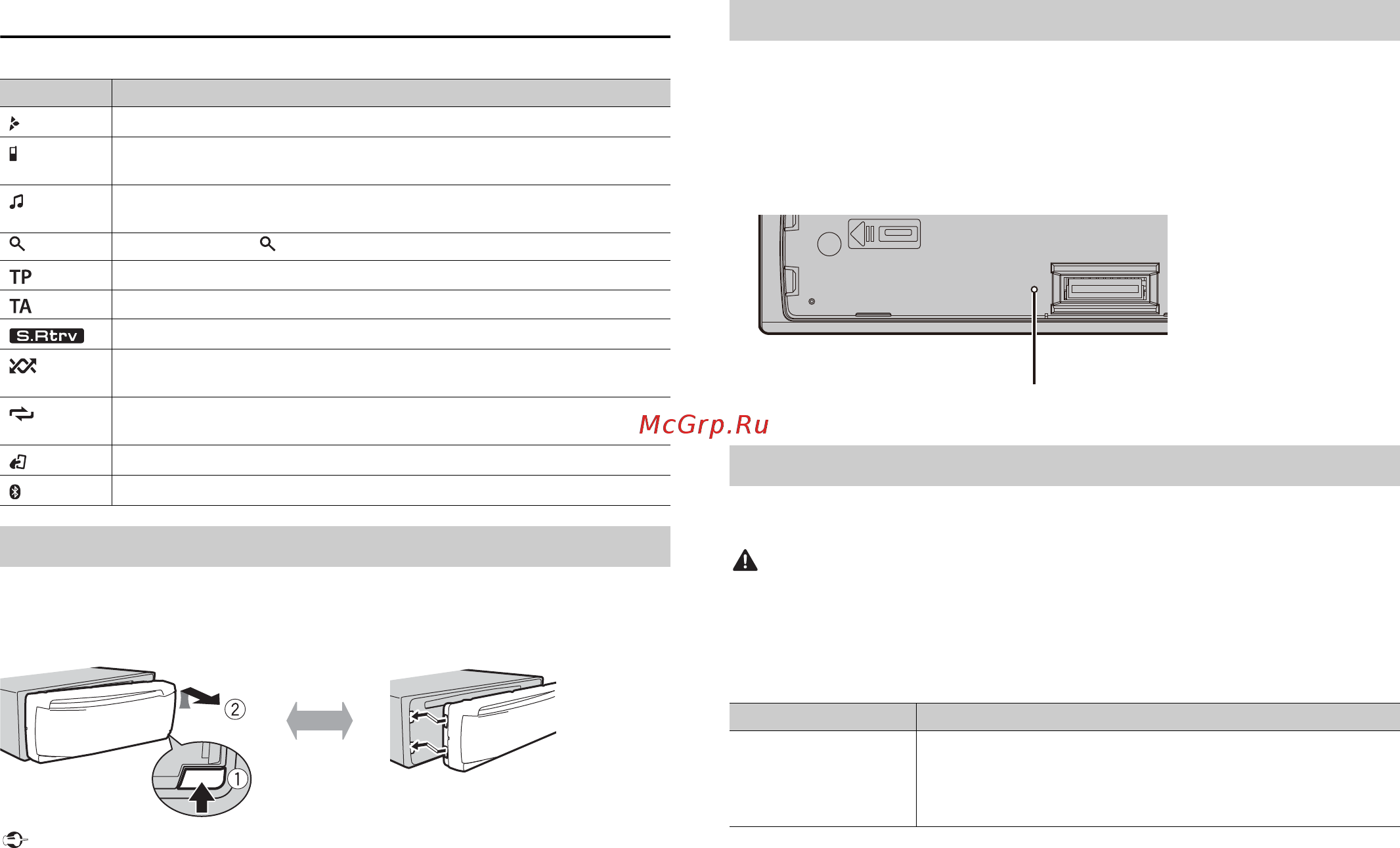 Pioneer deh-x5900bt [4/196] Warning