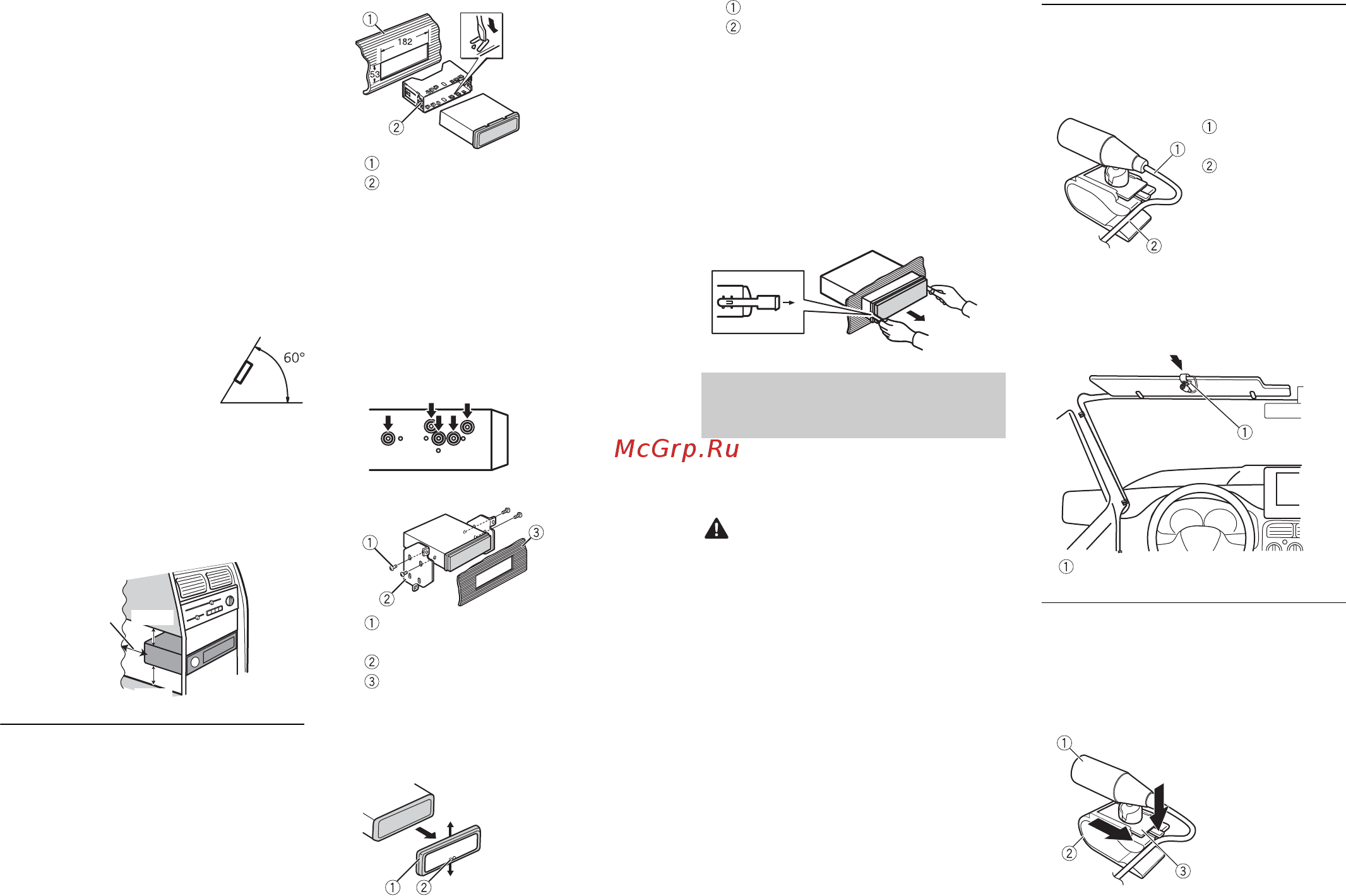 Pioneer deh-x5900bt [46/196] Installation du microphone