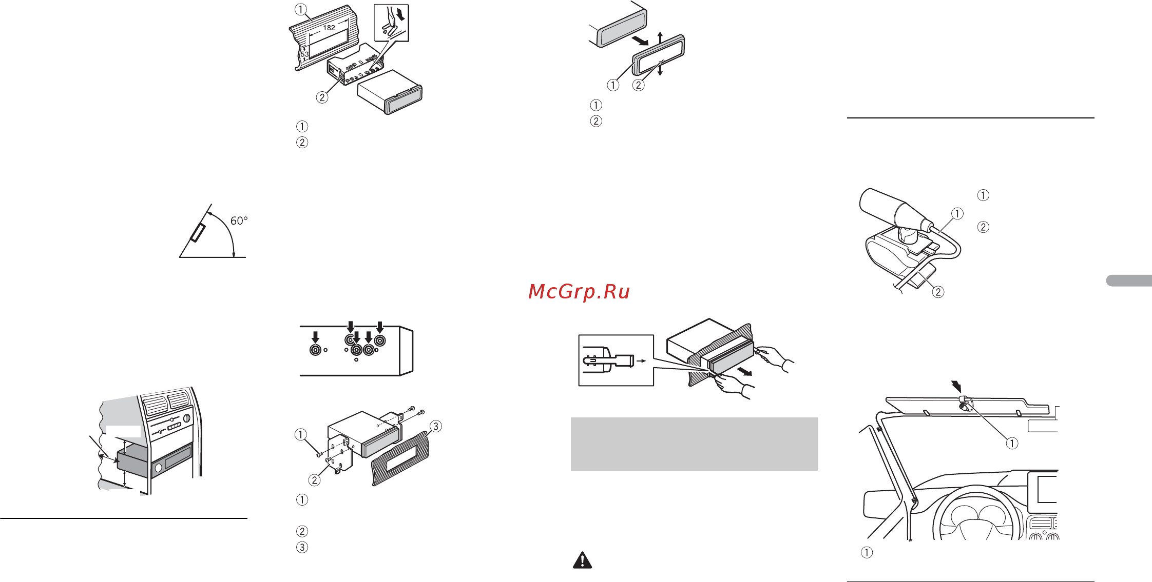 Pioneer deh-x5900bt [73/196] Installazione del microfono