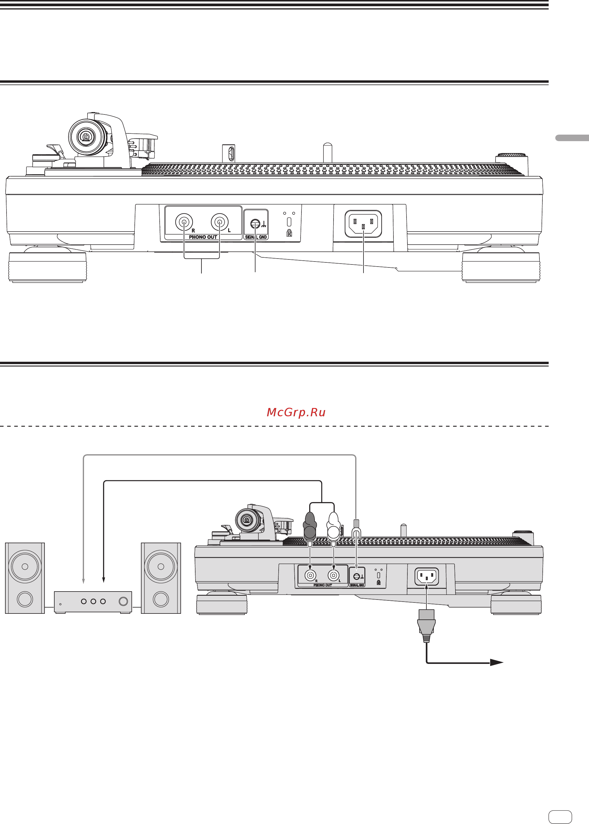 Pioneer plx-1000 [13/20] Connections