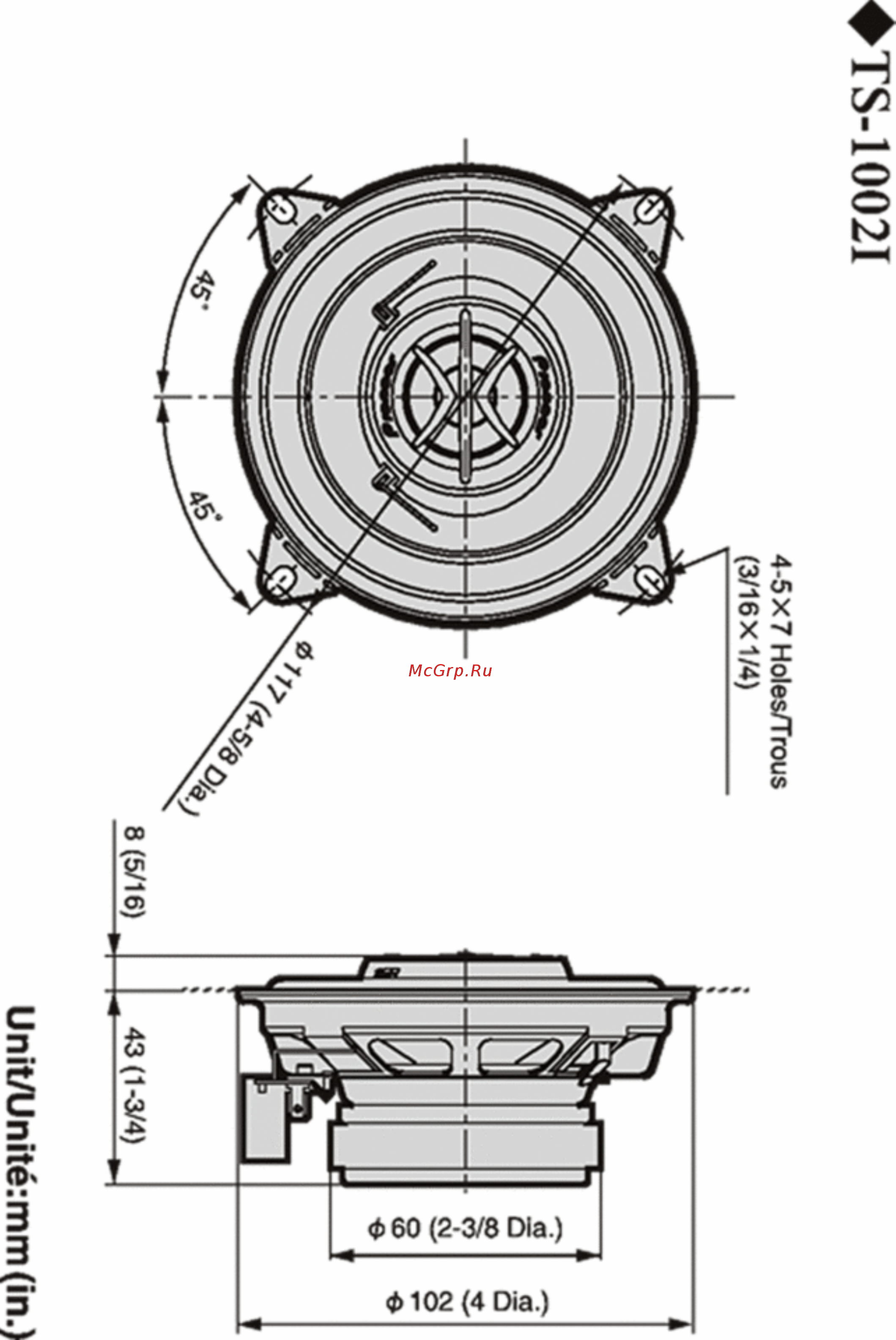 Pioneer ts 1002i Инструкция по эксплуатации онлайн