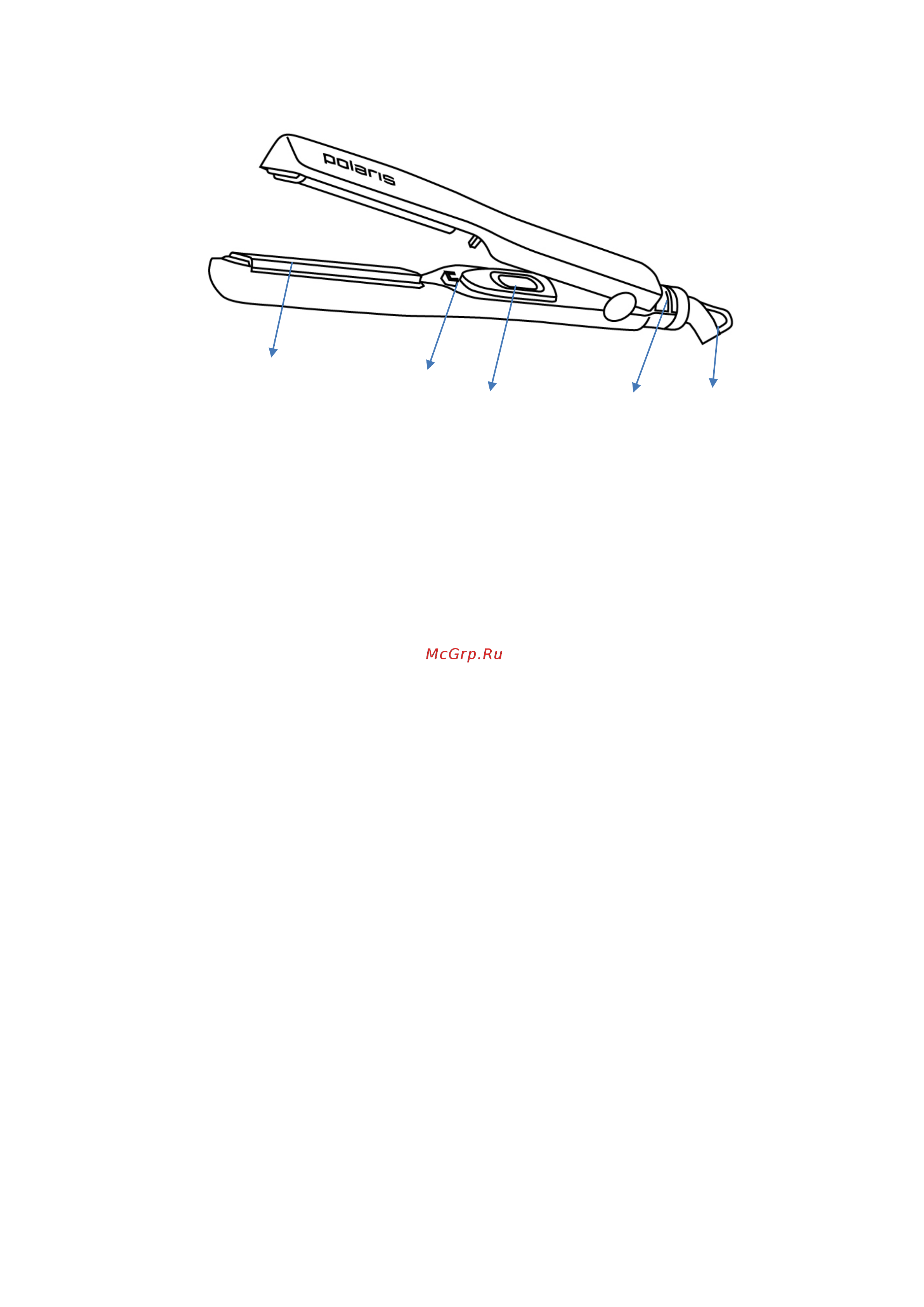 Polaris MIRROR TITANIUM STYLING PHS 2790TN ЧЕРНЫЙ [4/16] Комплектация