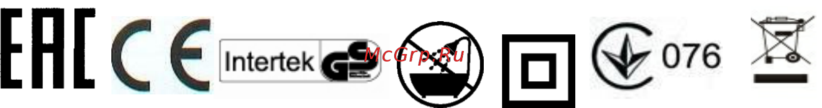 Polaris PHS 2405K Grey [6/19] Информация о сертификации