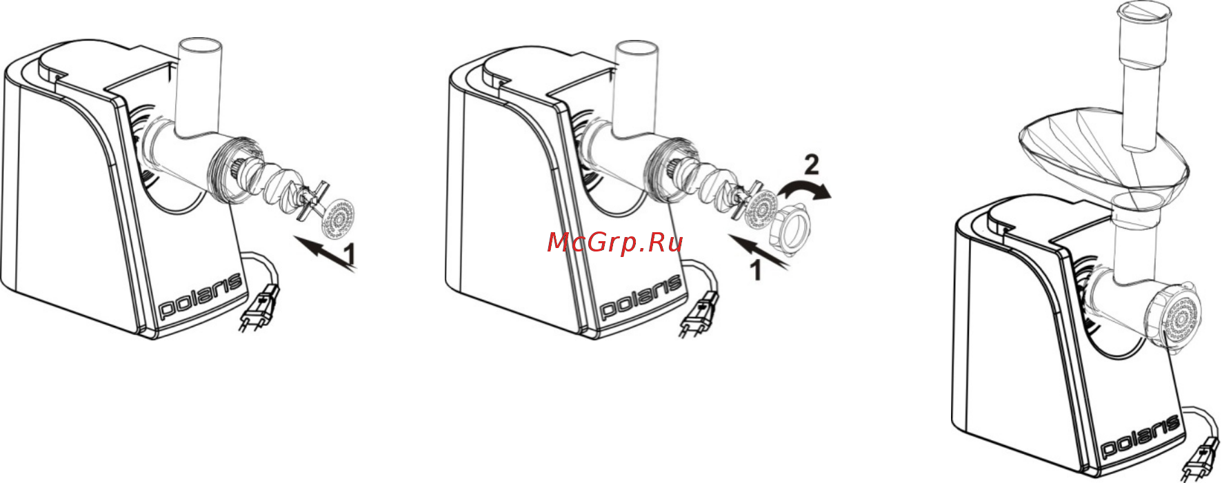 Polaris PMG 1708 БЕЖЕВЫЙ [17/30] Тартылған ет