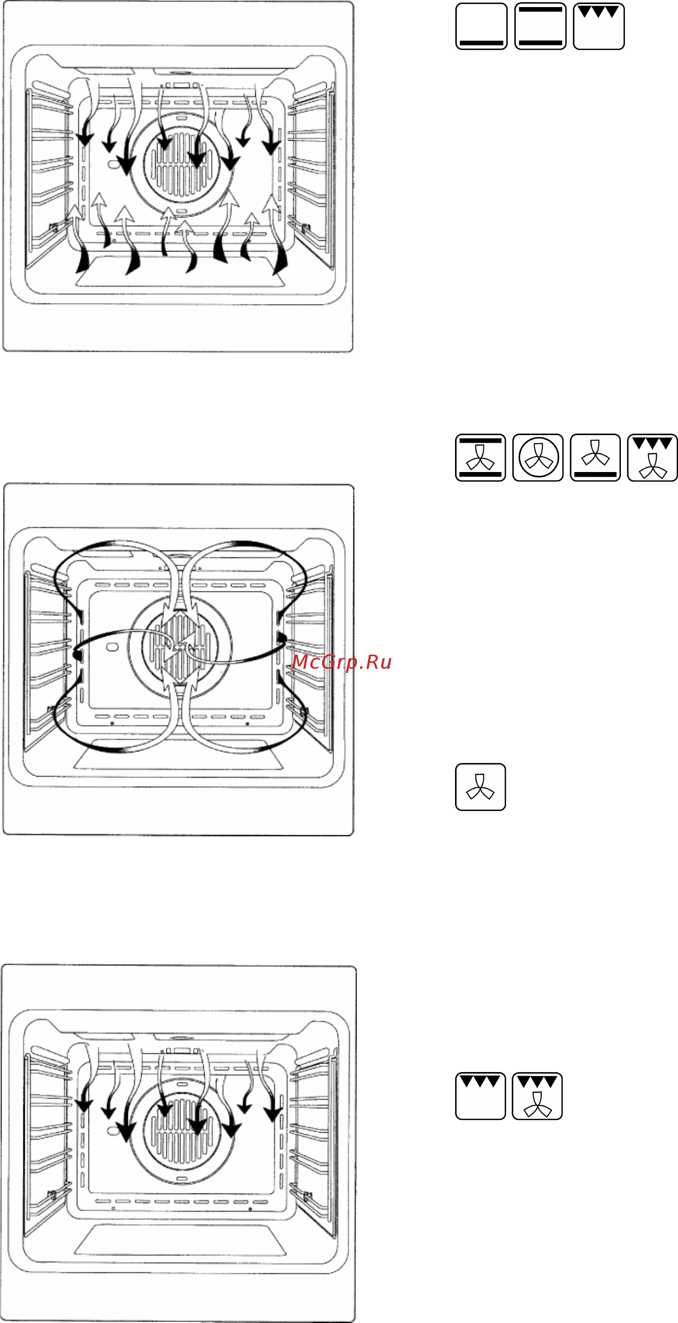 Kaiser EH 6905 Gold [19/112] Operation functions of the oven