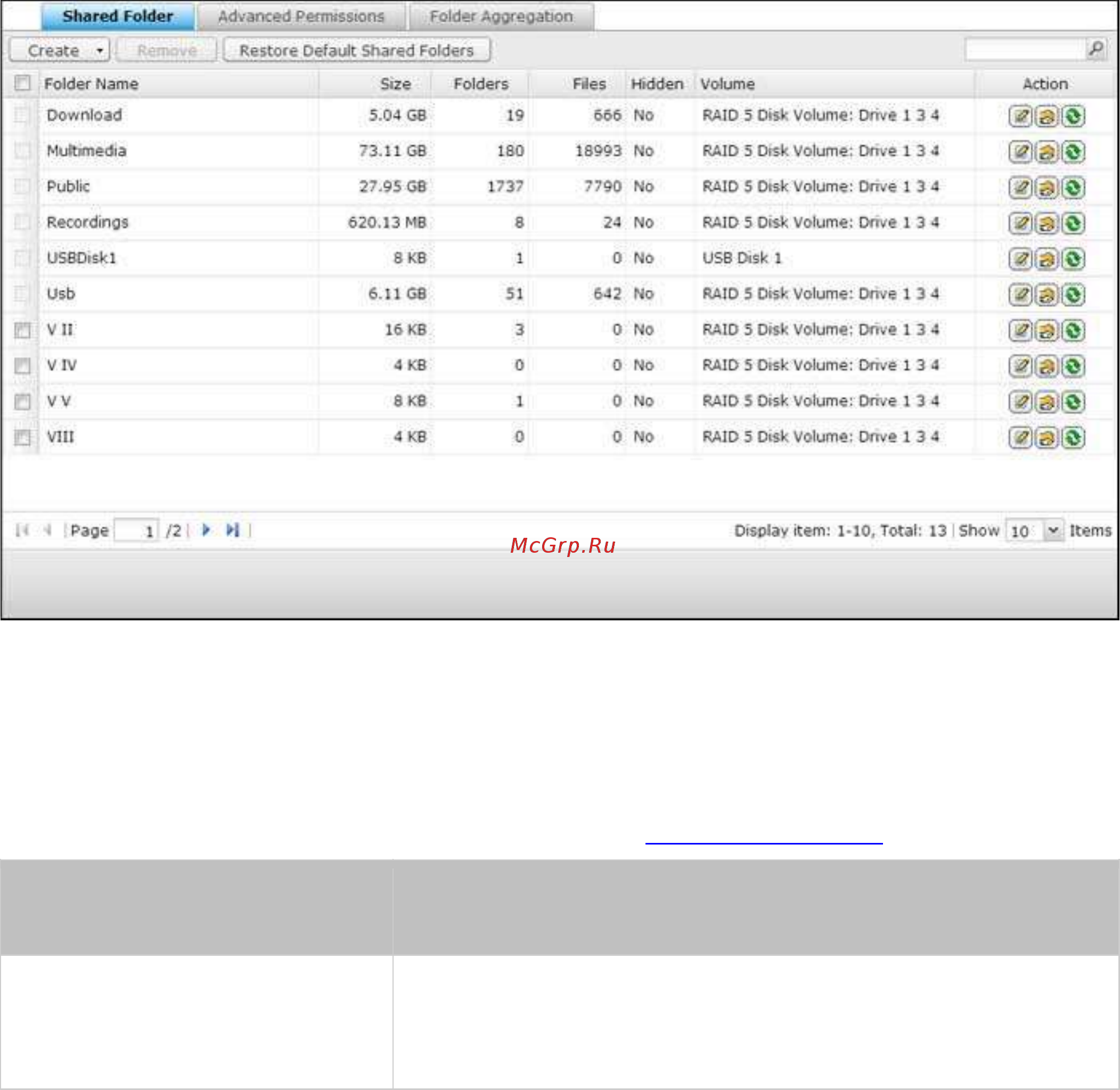 Qnap tas-268 [103/241] Shared folders