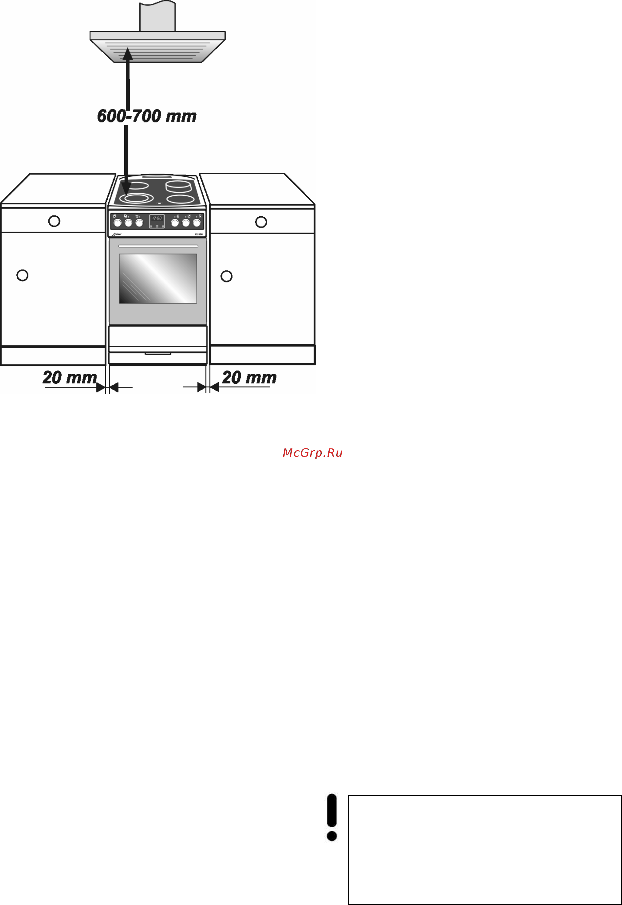 Kaiser HC 50040 B [8/72] I nstallation