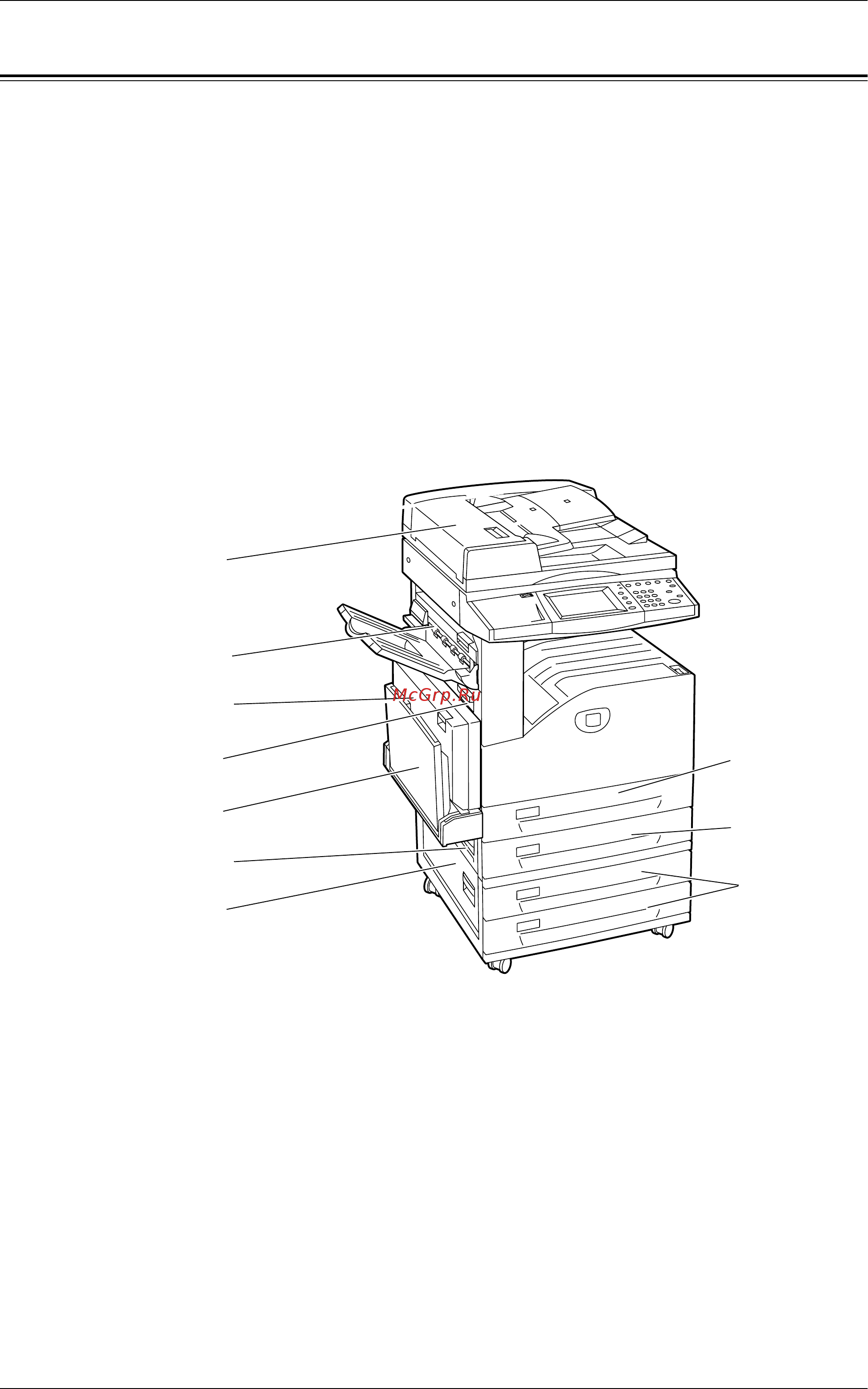 Xerox WorkCentre 5222 Printer/Copier [384/500] Застревание бумаги