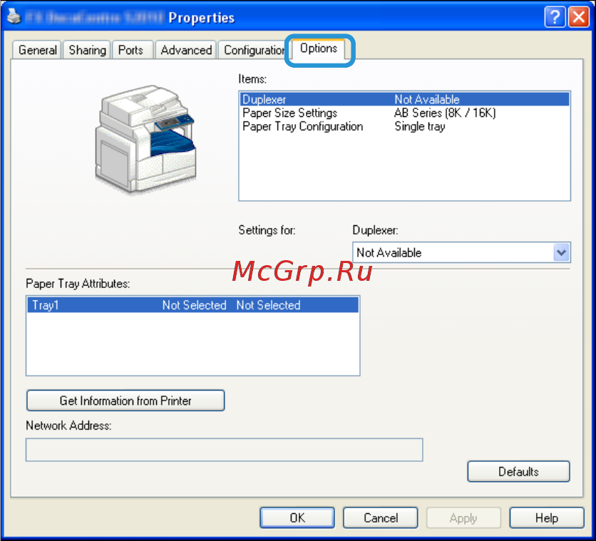 Xerox WorkCentre 5021 [30/52] Использование интерфейса ethernet