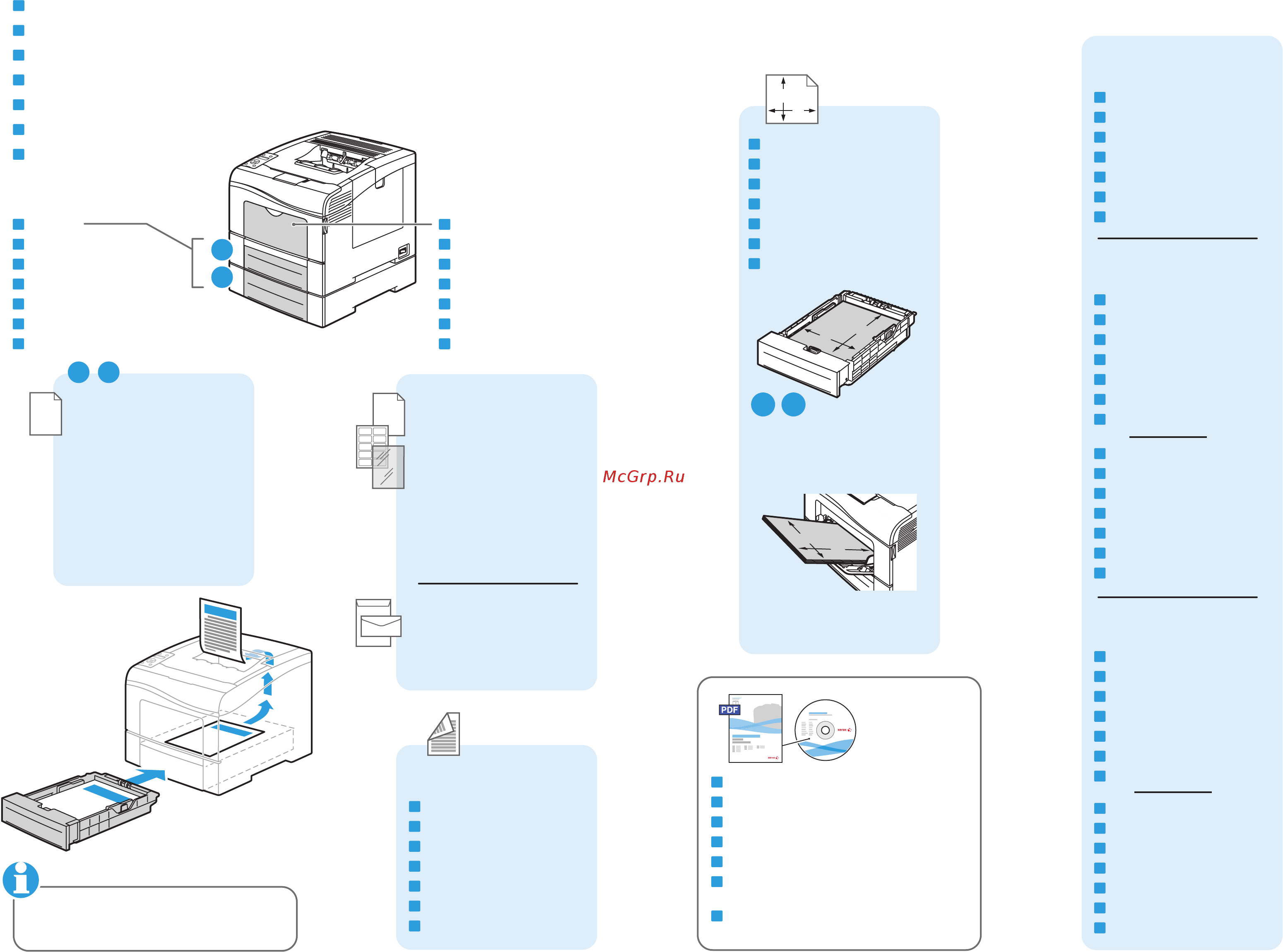 Xerox Phaser 6600DN [3/5] Podporovaný papír obsługiwane rodzaje papieru támogatott papír