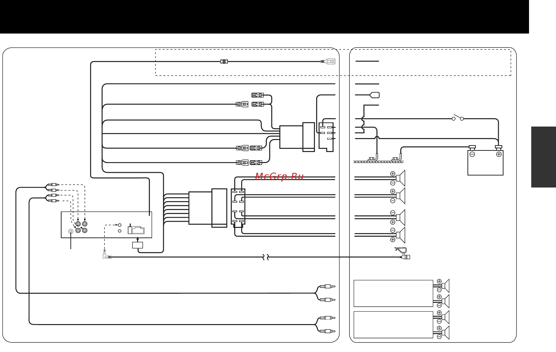 Alpine CDE-173BT [61/96] Conexiones collegamenti anslutningar