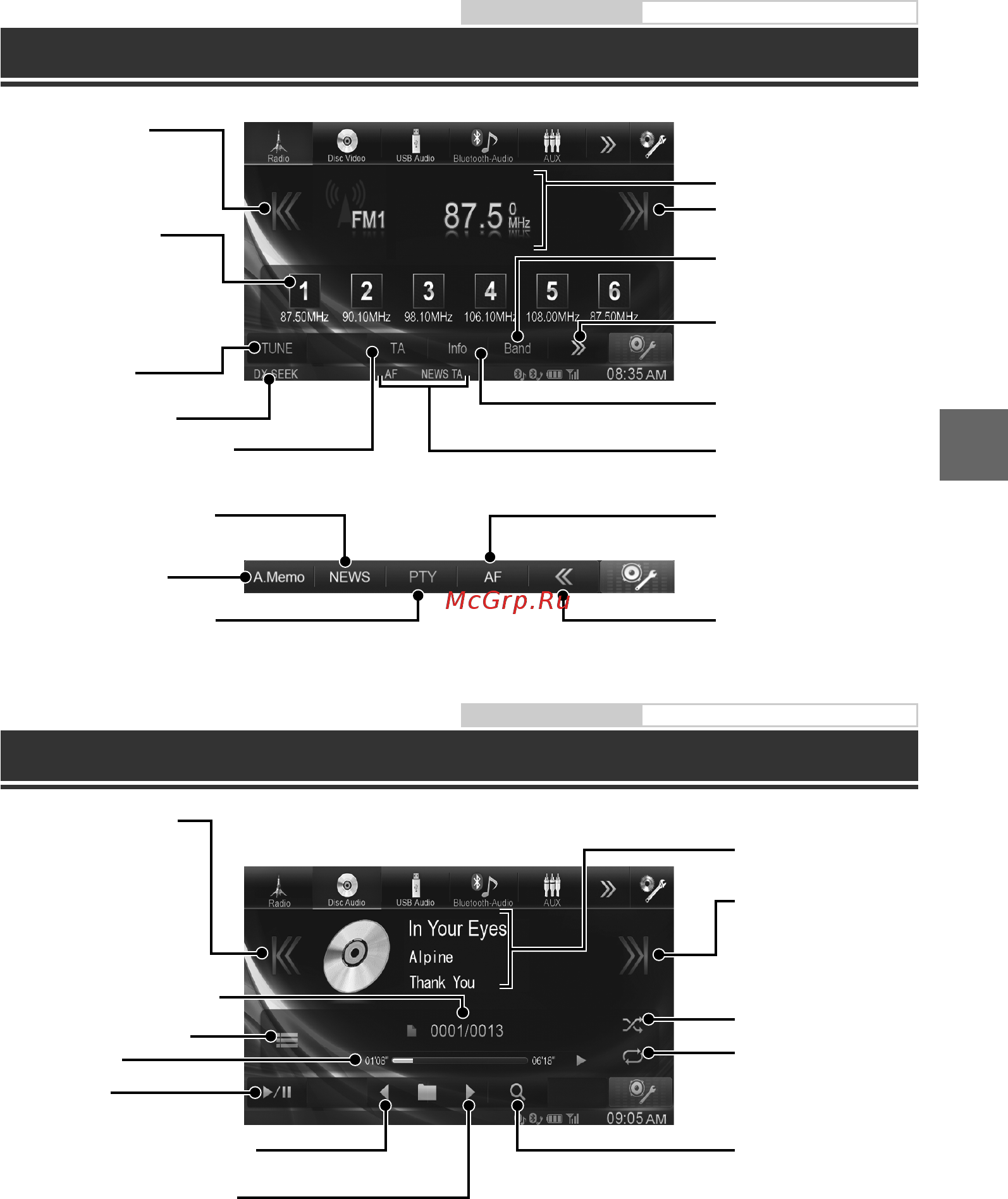 Alpine IVE-W585BT [39/148] Fonctionnement de la radio