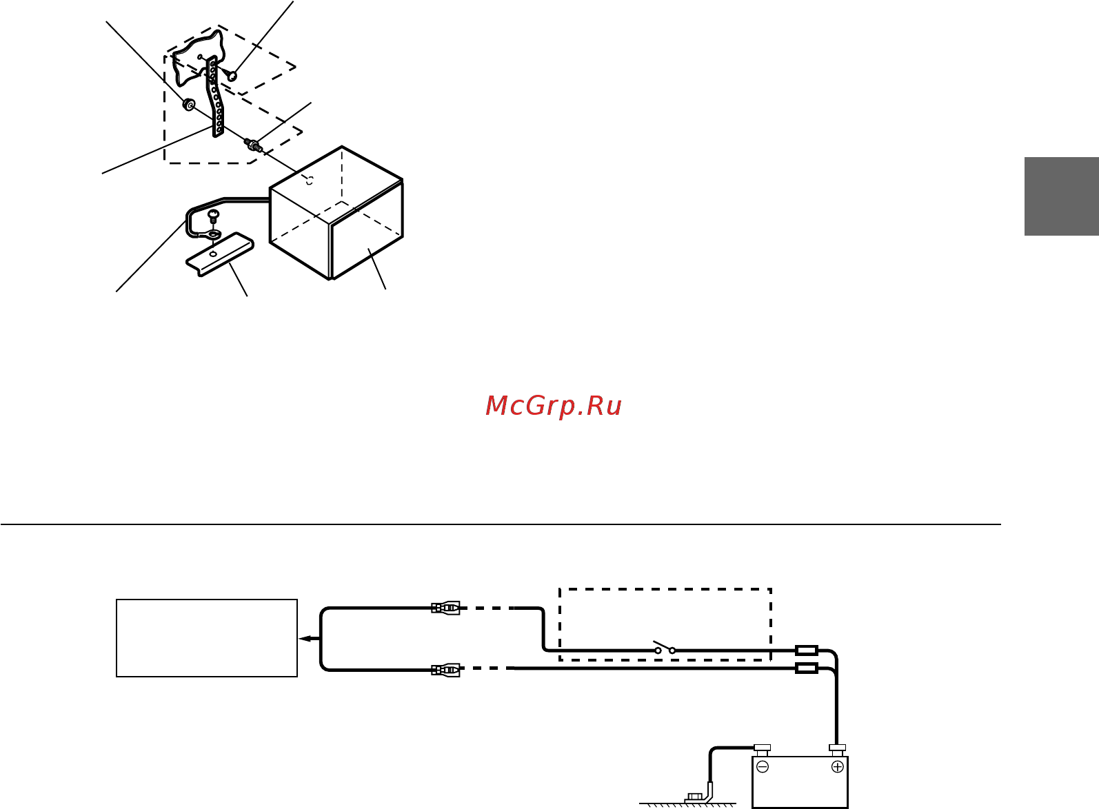 Alpine IVE-W585BT [77/148] Diagramma di collegamento dell interruttore spst venduto separatamente