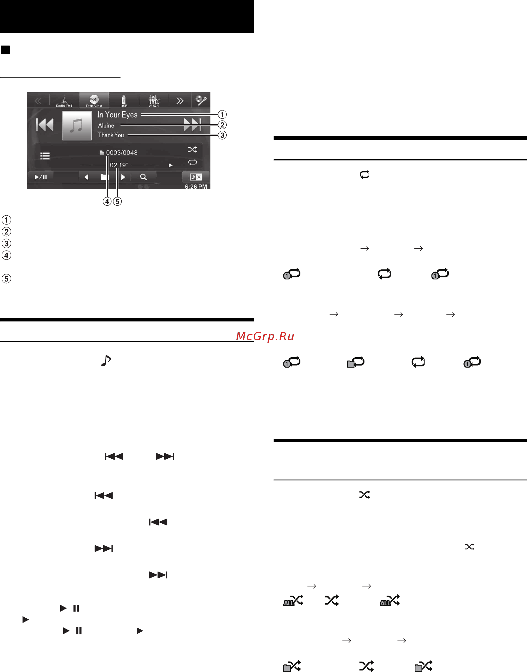 Alpine INE-W977BT [32/110] Cd mp3 wma aac