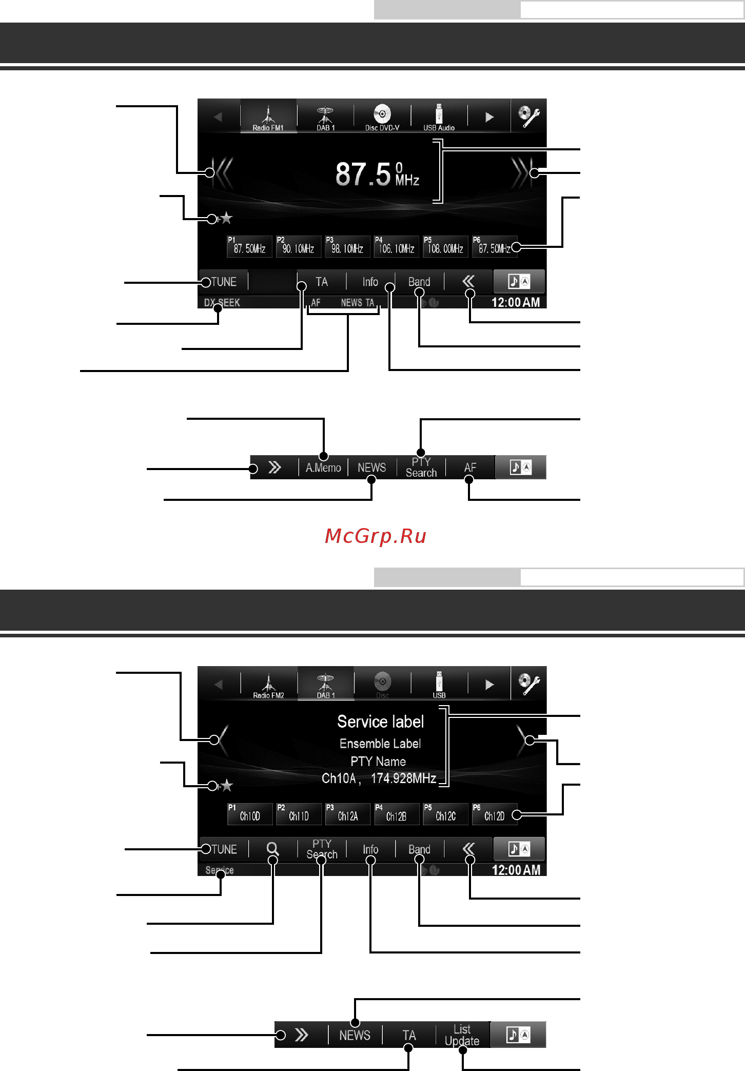 Alpine INE-W987D [10/184] Dab dab dmb operation