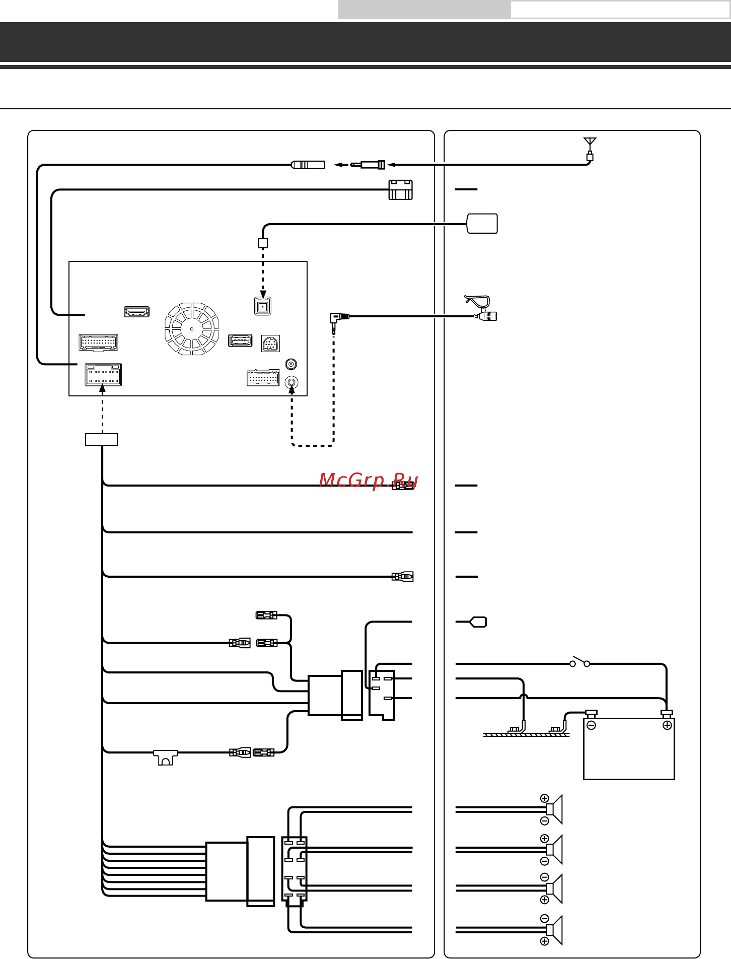 Alpine INE-W987D [158/184] Соединения