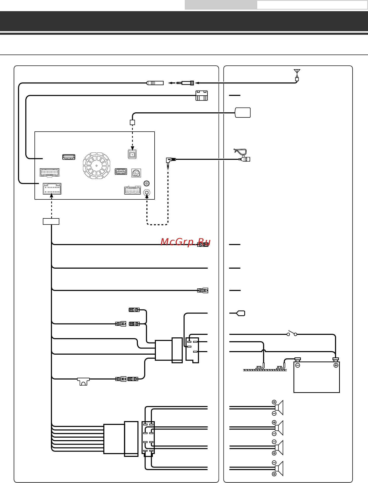 Alpine INE-W987D [18/184] Connections