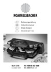 Rommelsbacher kg 2000 Инструкция по эксплуатации