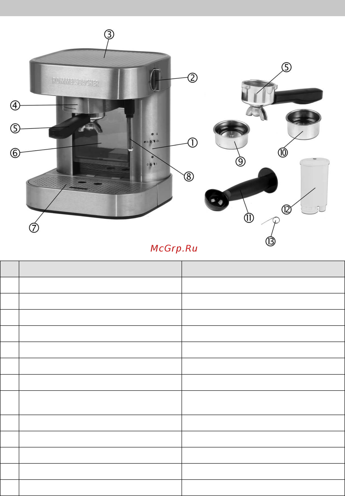 Rommelsbacher eks 1500 [2/44] D produktbeschreibung gb product description