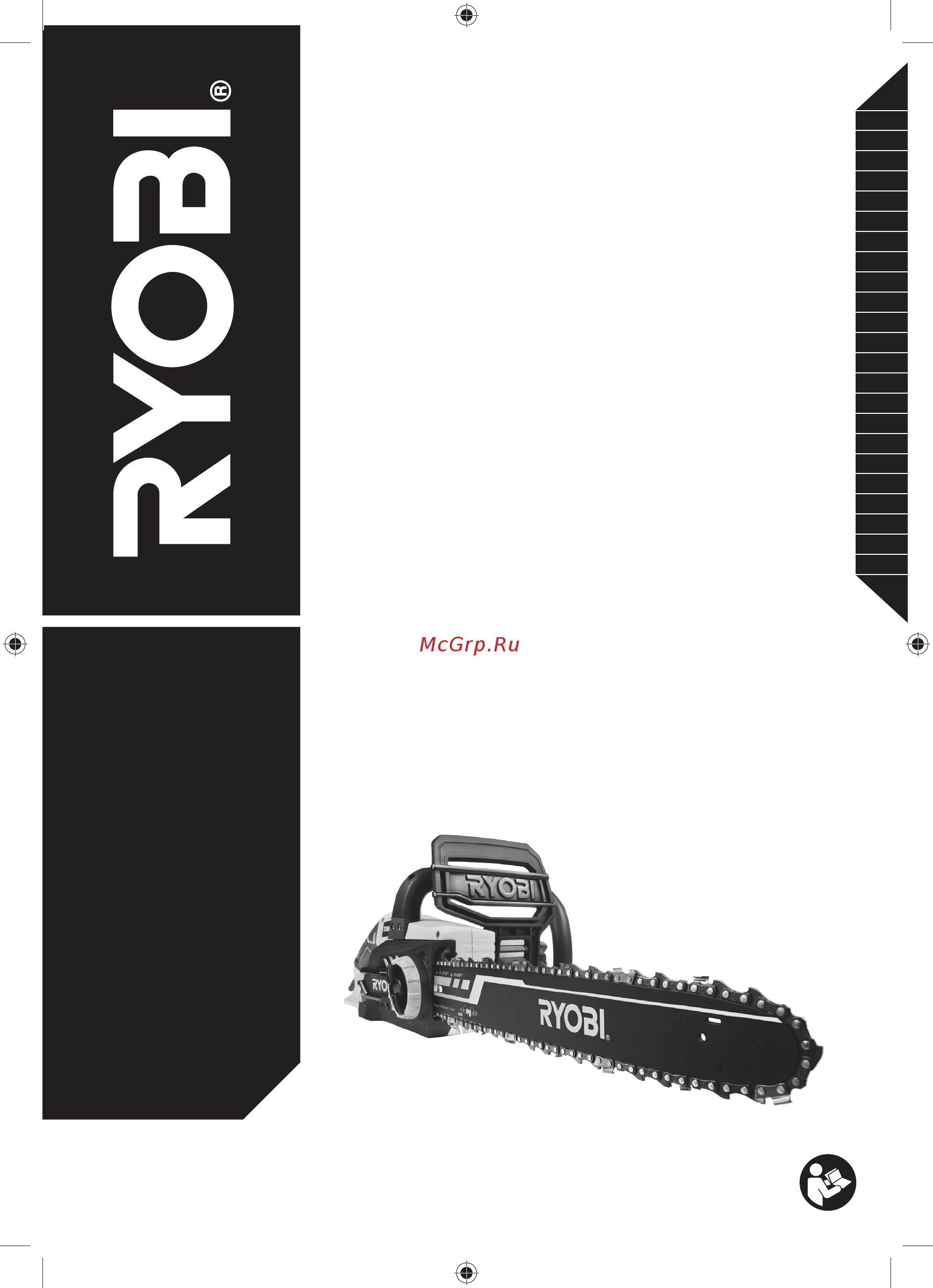Ryobi rcs2340 (3002186) Инструкция по эксплуатации онлайн
