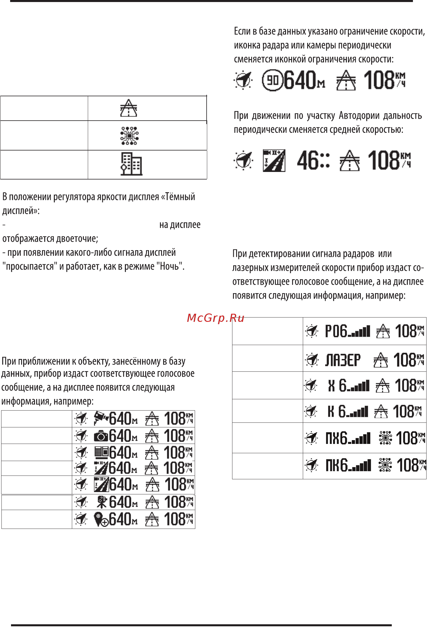 Supra DRS-SG177V [11/20] Дисплей