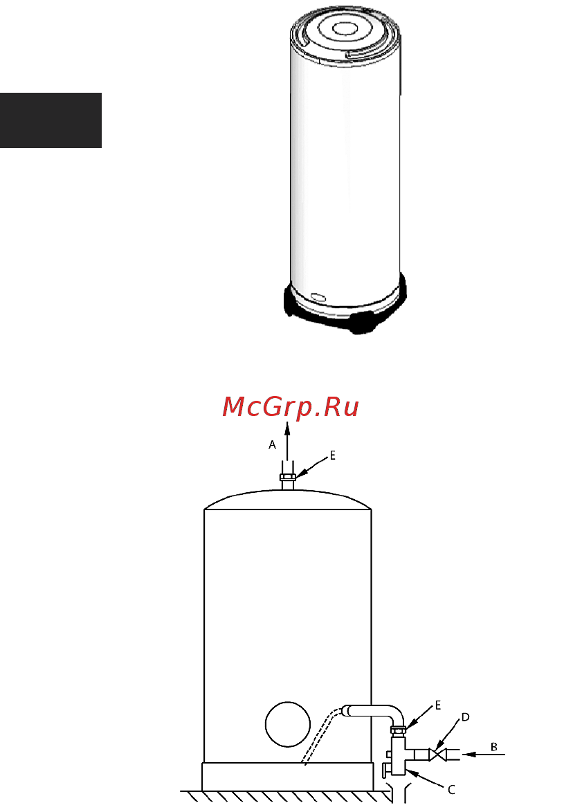 Ariston ARI 200 STAB 570 THER MO VS EU 3000618 [29/36] Podłączenie wody