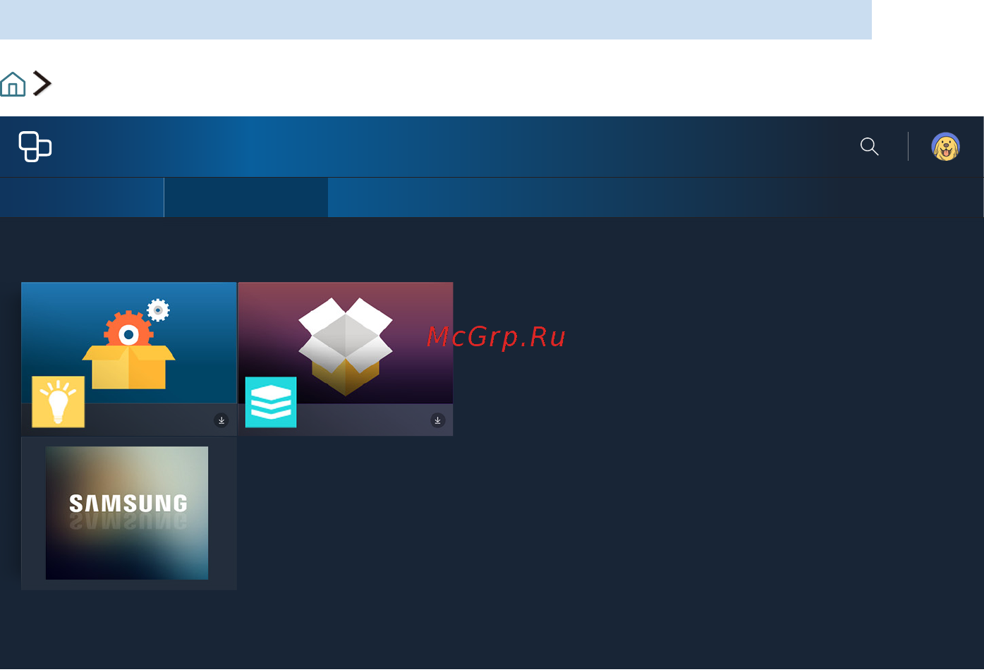 Samsung ue49ku6300 [36/117] Использование службы apps