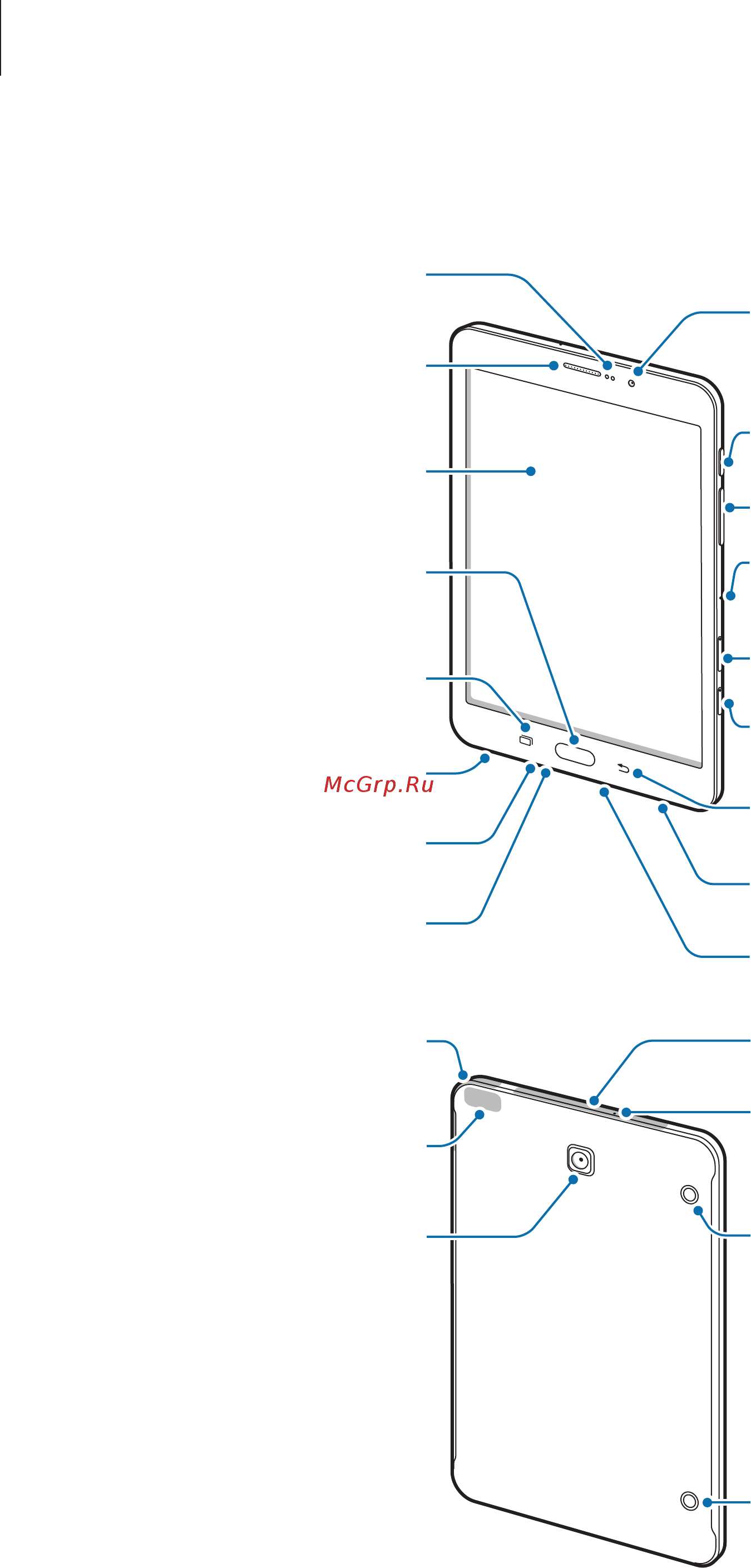 Samsung galaxy tab s2 9.7 lte 32gb,  sm-t819nzweser [6/109] Внешний вид устройства