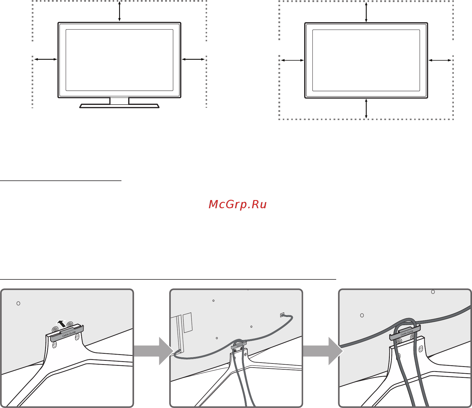 Samsung ue55k5500 [8/28] Providing proper ventilation for your tv