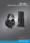 Sennheiser rs-185 Инструкция по эксплуатации