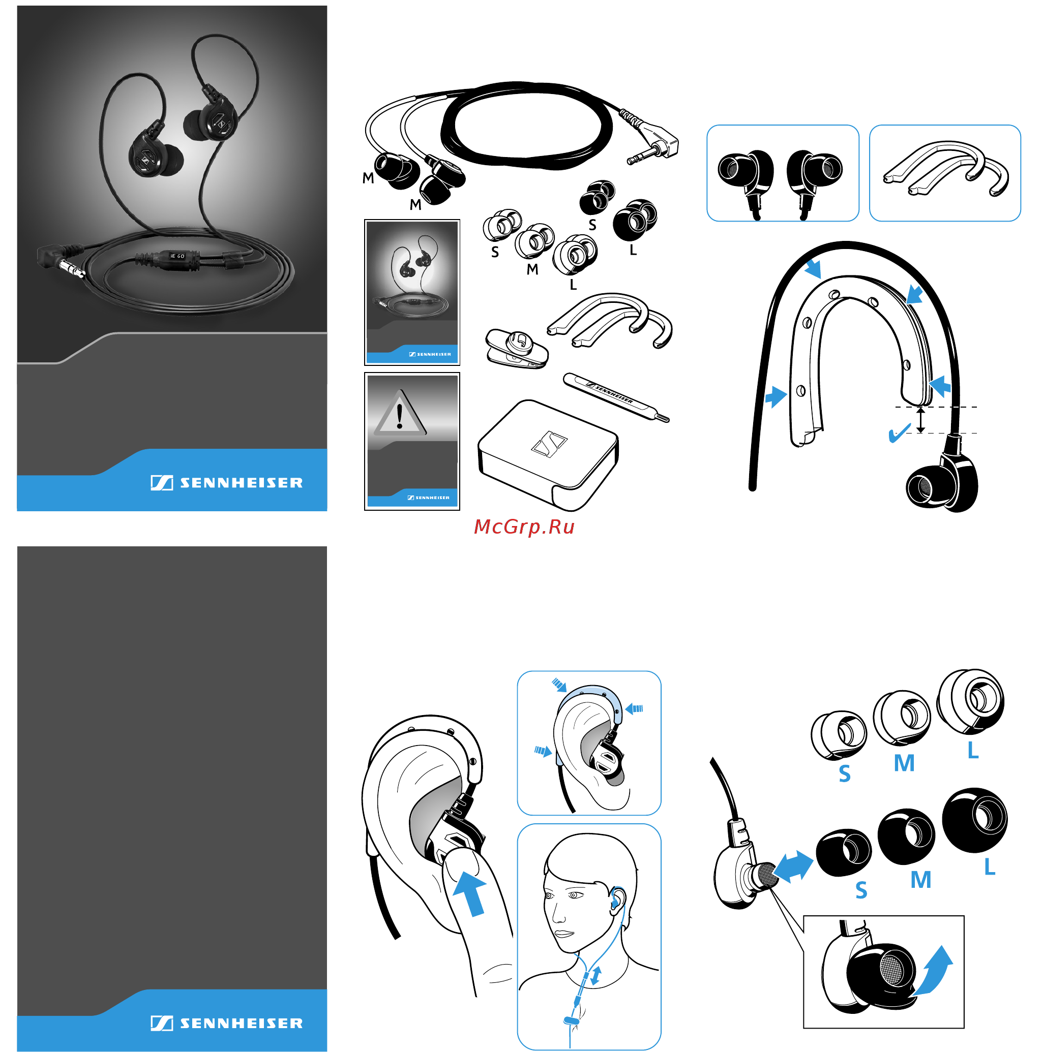 Sennheiser ie 60 Инструкция по эксплуатации онлайн