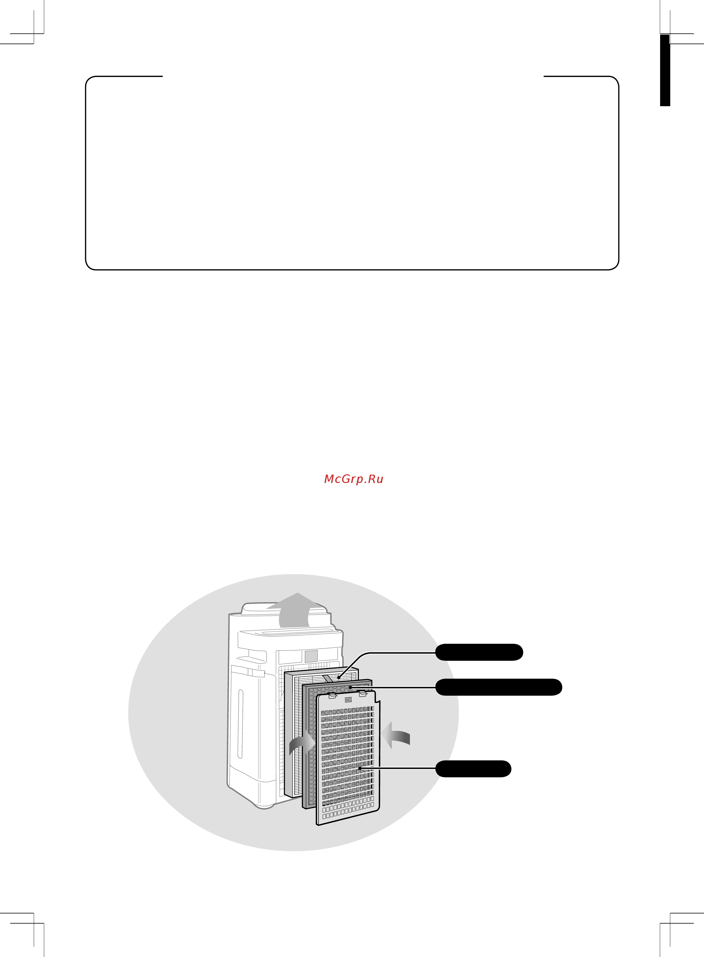 Sharp kc-d41rb [24/44] Please read before operating your new air puriﬁ er
