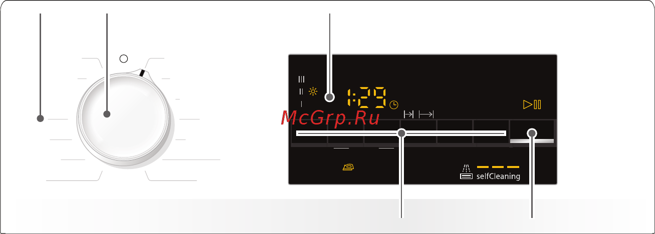 Siemens wt 43w460oe [18/36] Ru знакомство с прибором