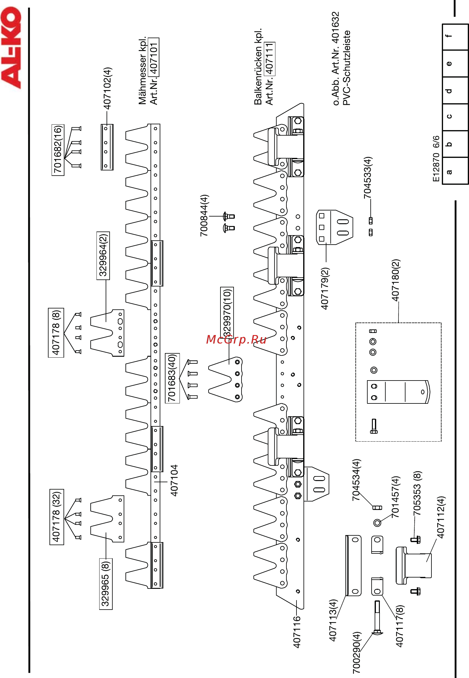 Al-Ko BM 875 III 112872 Инструкция по сборке онлайн [62/68] 867670