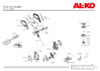 Al-Ko 112927 GTLi 18V Comfort Деталировка