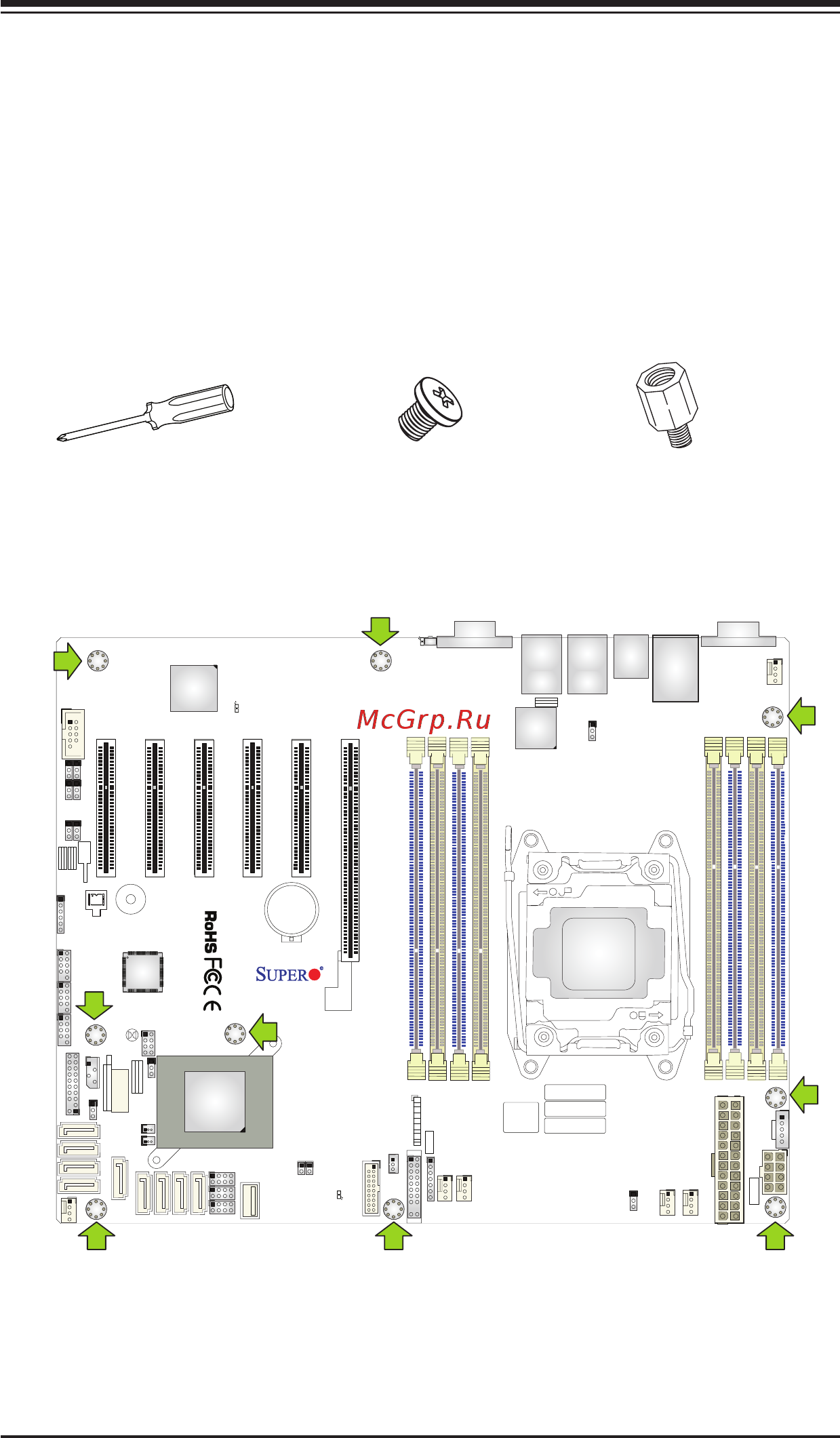 Supermicro x10sri-f-o [31/131] 3 motherboard installation