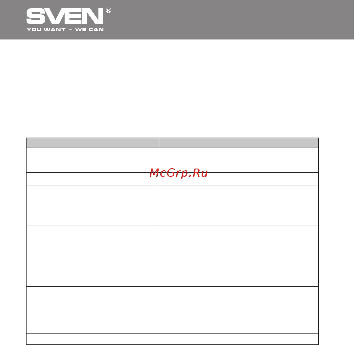 Sven AP-B480MV [12/19] Безпровідні стереонавушники