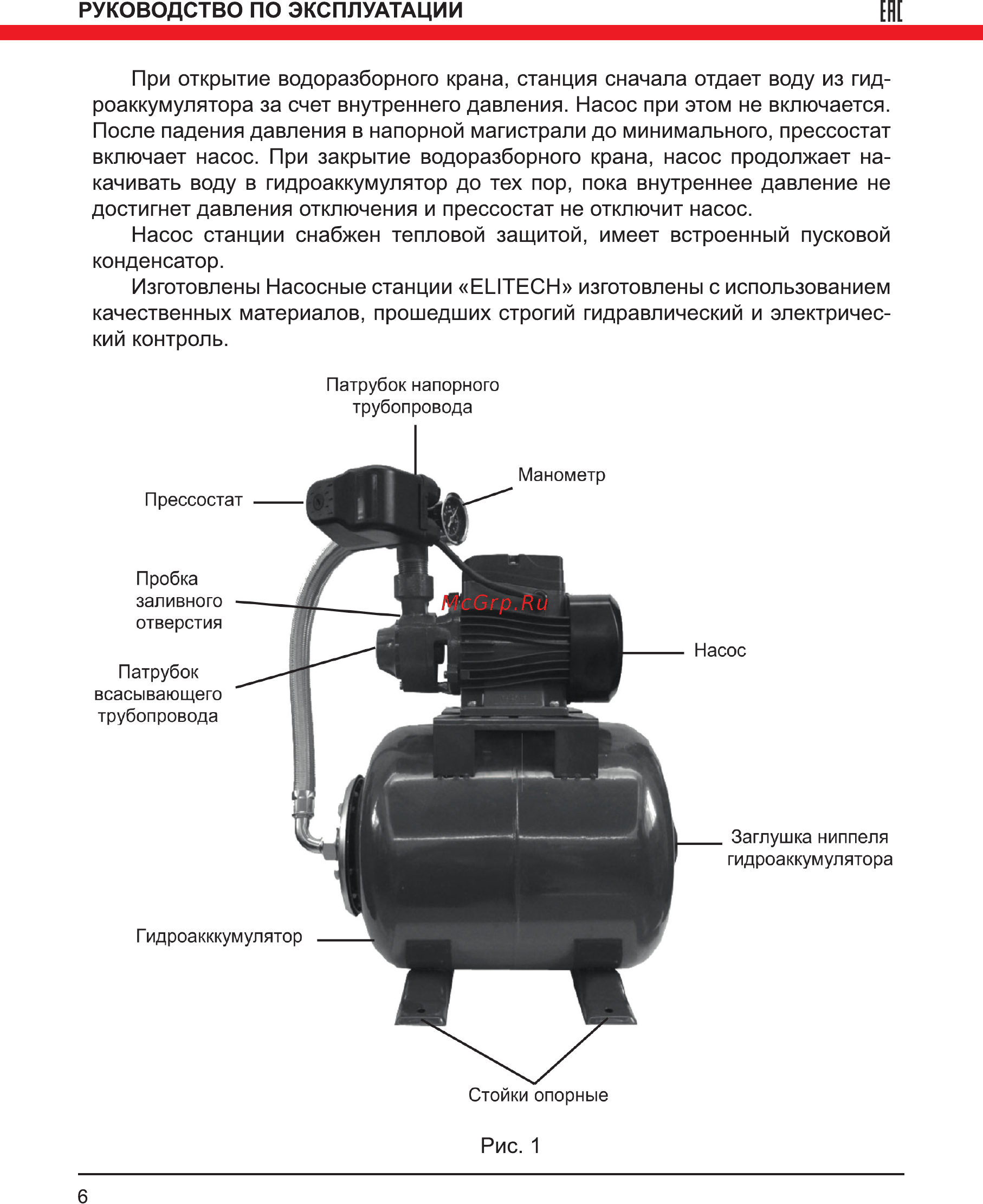 Elitech САВ 400В/19 [6/16] Конденсатор