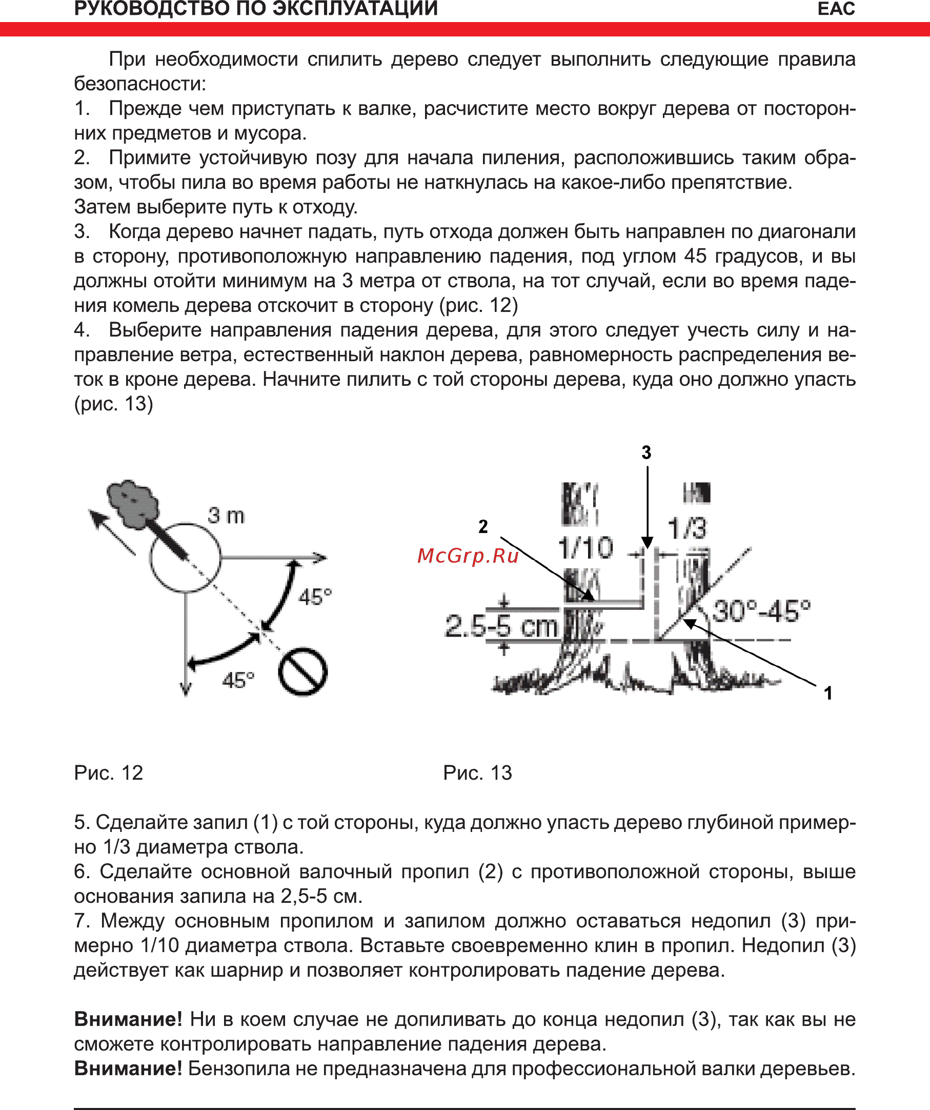 Elitech БП 45/18 [16/28] Внимание