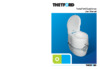 Thetford porta potti excellence поршневой, цвет белый Инструкция по эксплуатации