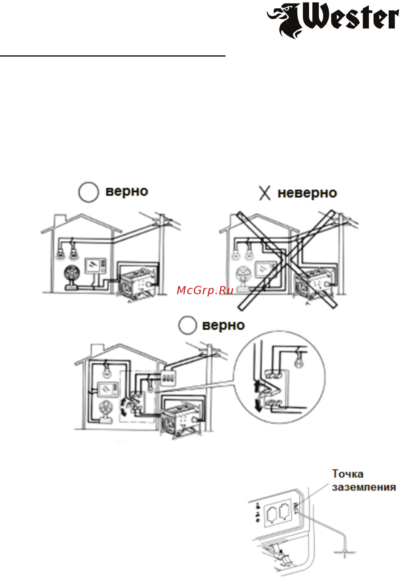 Wester GNB6000 Инструкция по эксплуатации онлайн [8/20] 329537