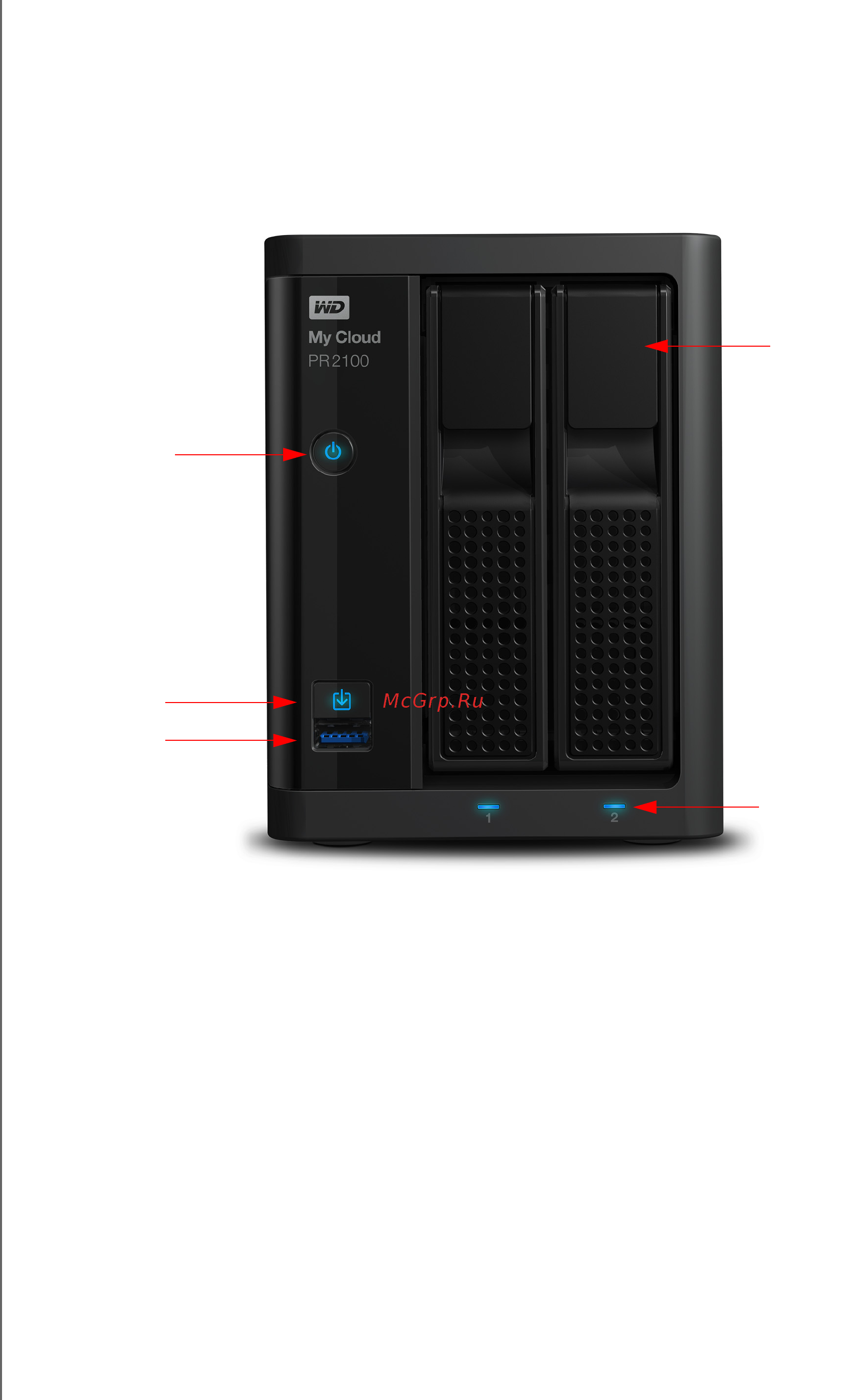 Western Digital my cloud pro pr2100 wdbvnd0000nbk-eeue [10/122] Internet