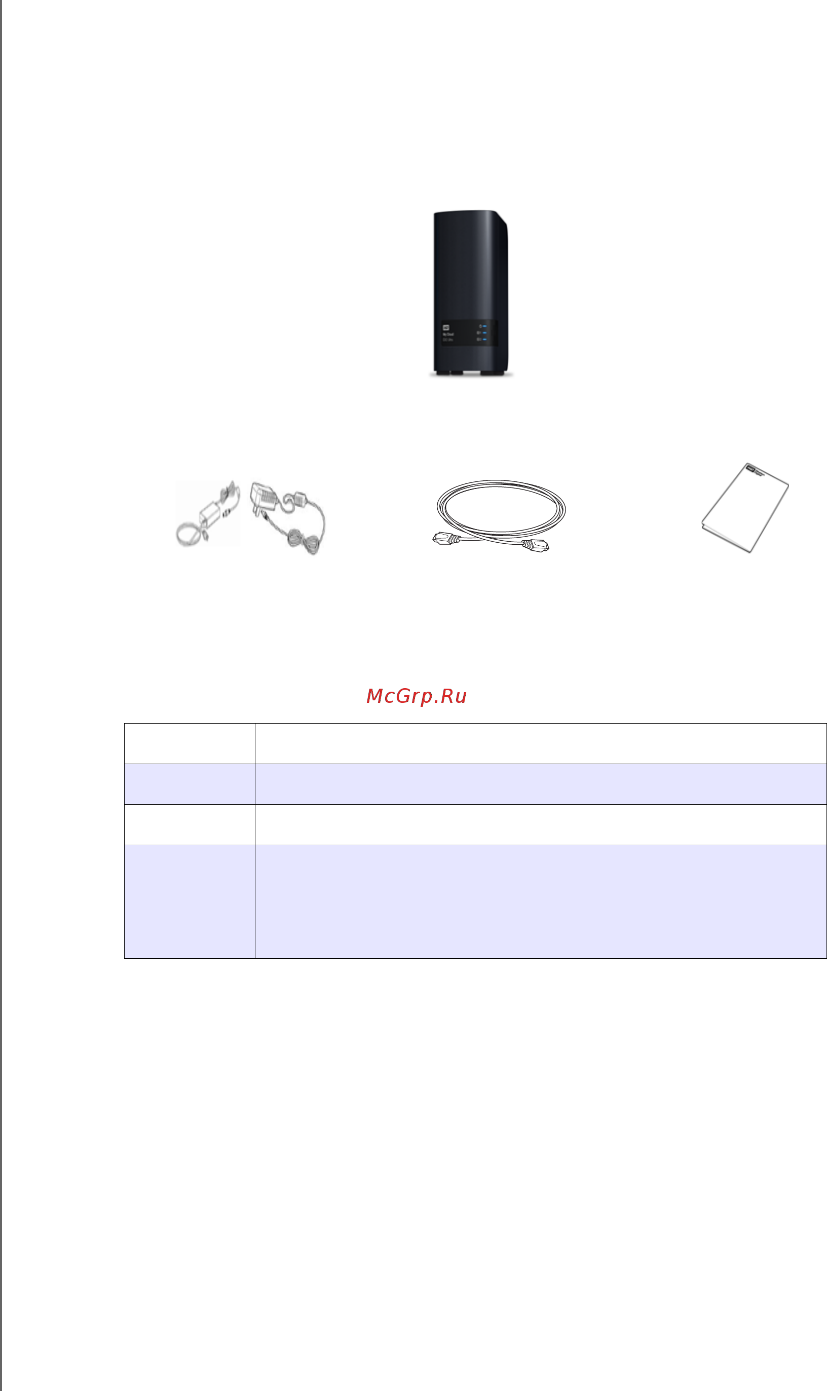 Western Digital my cloud ex2 ultra wdbshb0120jch-eeue 12 tb [10/136] Памятка по установке и настройке