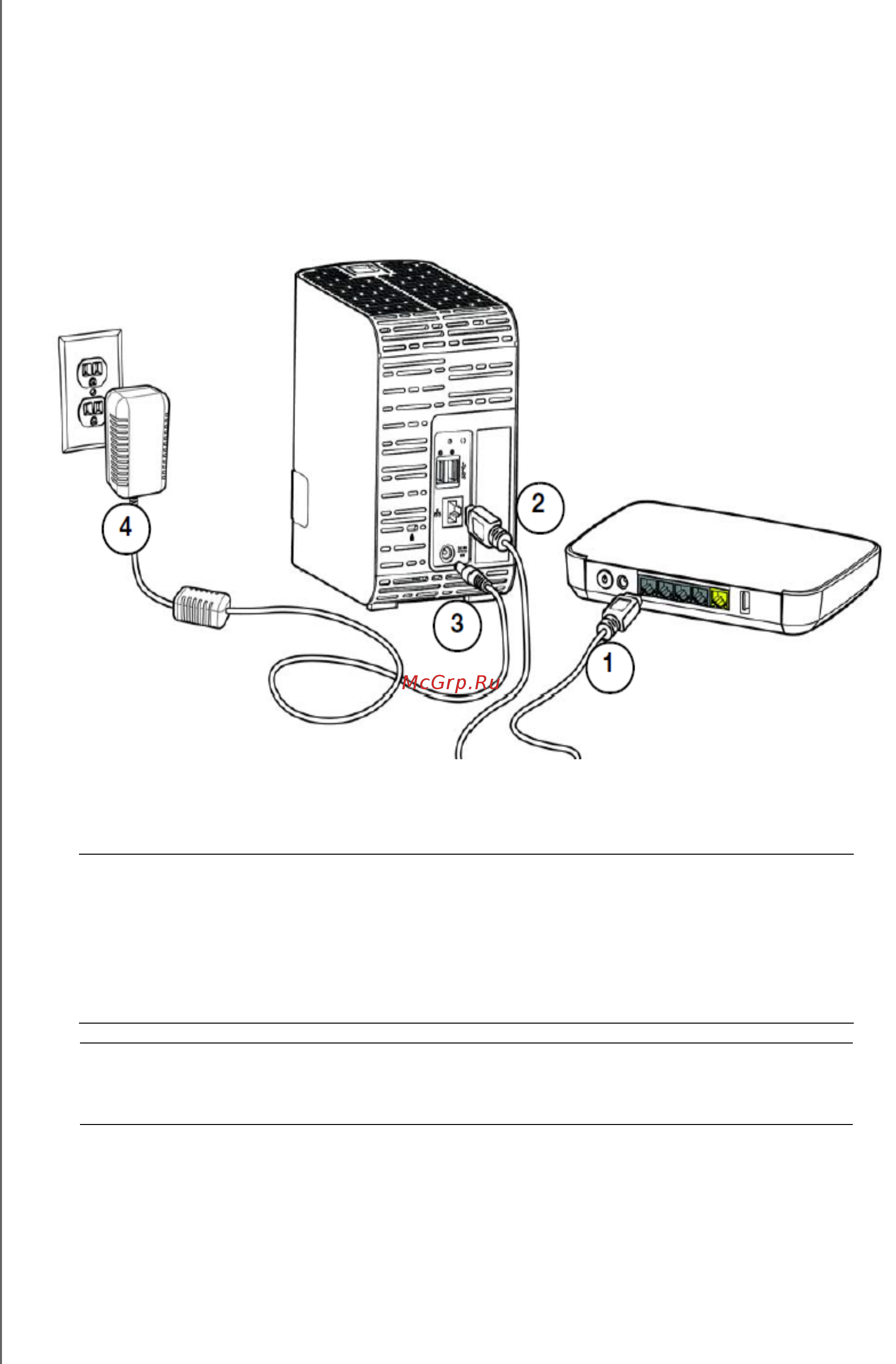 Western Digital my cloud ex2 ultra wdbshb0000nch-eeue [18/136] Подсоединение устройства