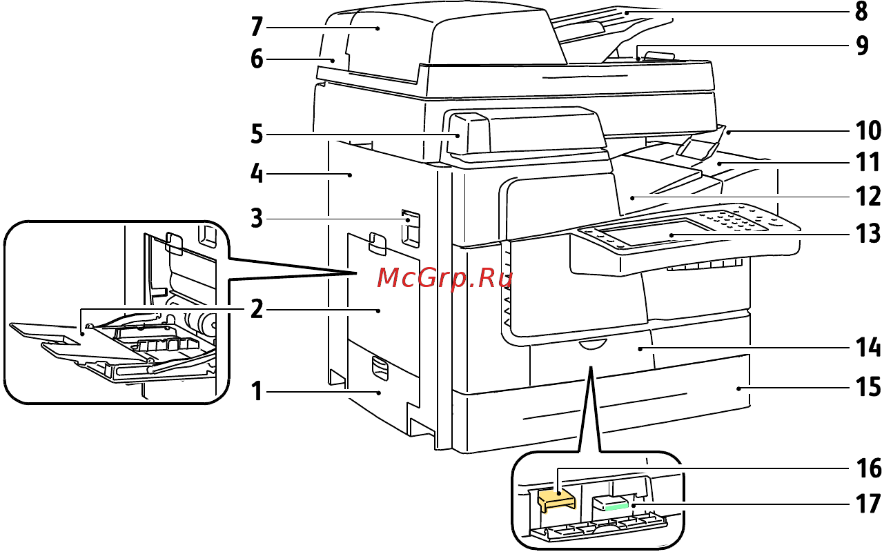 Xerox colorqube 8900s [18/262] В этом разделе рассматриваются следующие вопросы