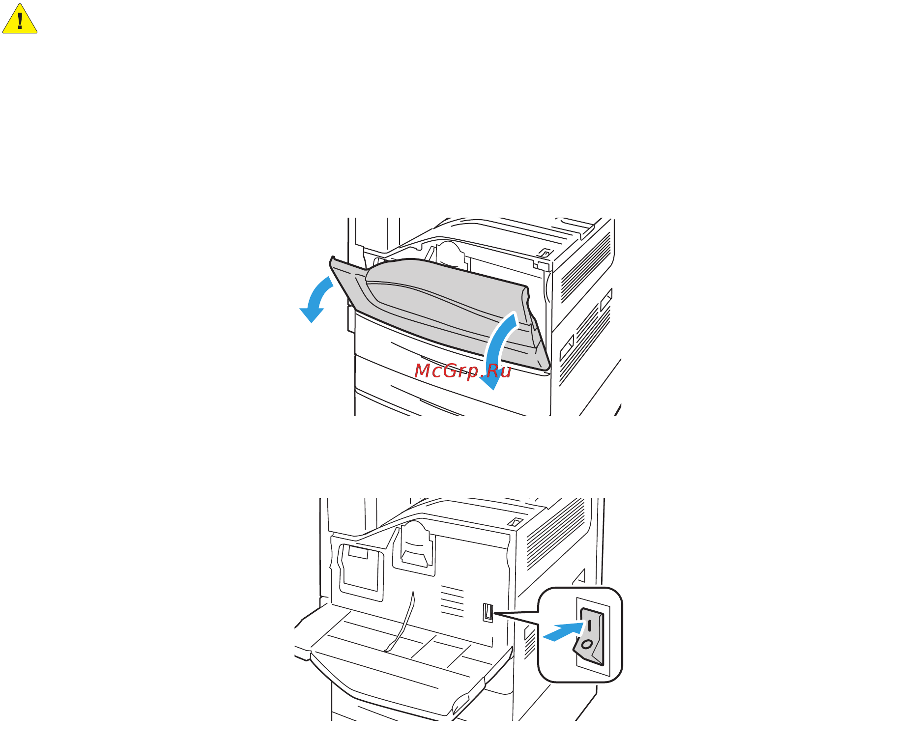 Xerox workcentre 5330cps t [41/248] Включение питания от сети