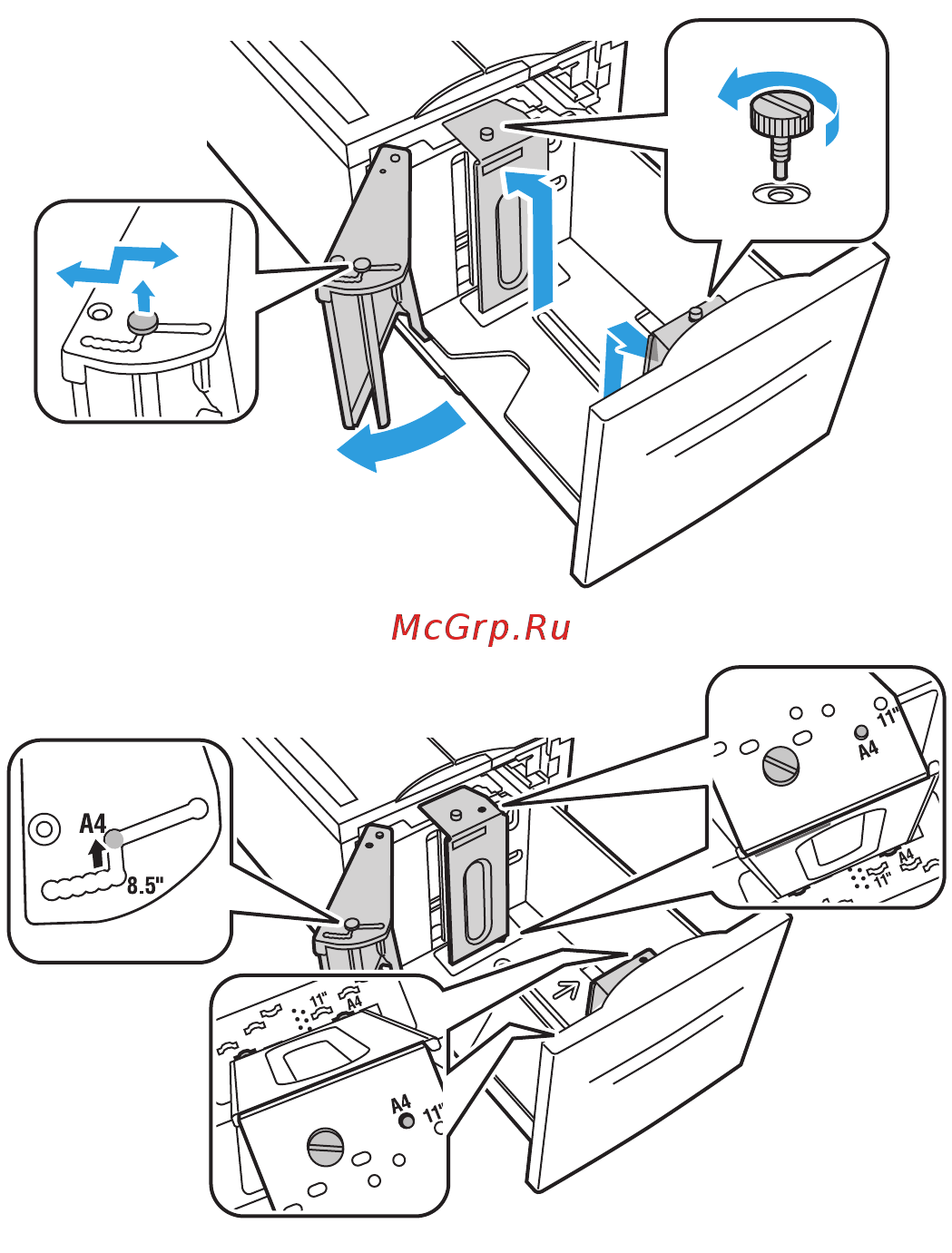 Xerox WorkCentre 5325 Copier/Printer/Scanner Руководство пользователя онлайн [64/248] 189105